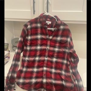 Flannel Boys top